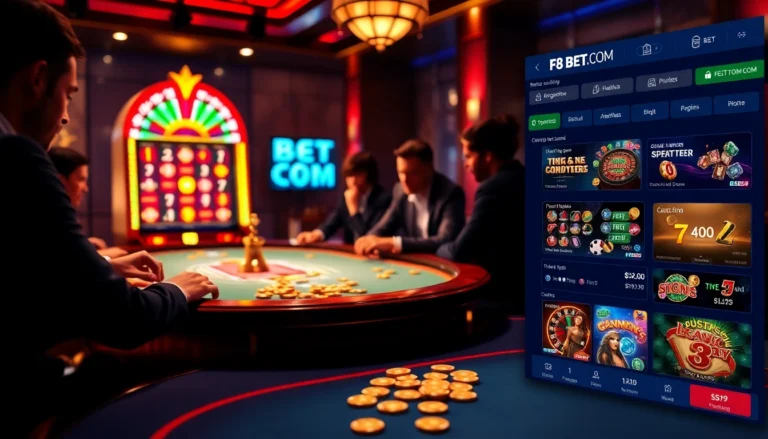 Experience the thrill of winning at F8BET.COM while playing poker with exciting chips and a dynamic roulette wheel!