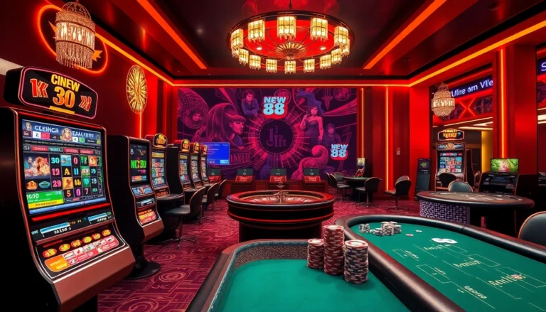 Experience the thrill of new 88 at our upscale online casino with vibrant slot machines and exciting gameplay.